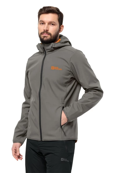 Jack Wolfskin Bornberg Hoody Erkek Outdoor Softshell Ceket