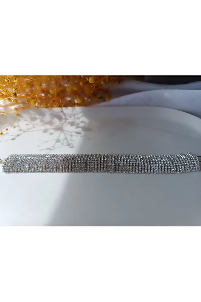 Şık ve tarz zirkon taşlı Abiye Bileklik - 3