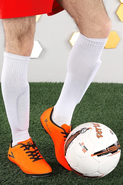 Lig Falcon Erkek Krampon Futbol Ayakkabısı Turuncu - Resim 3