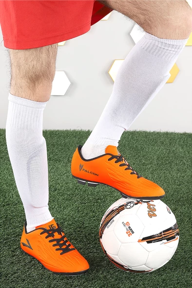 Lig Falcon Erkek Krampon Futbol Ayakkabısı Turuncu - Resim 2