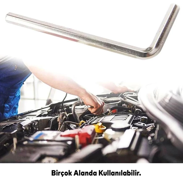Eltos Allen Alyan Anahtar 3.5 mm Altıgen Vida Somun Sıkma Sökme ECA0035 - 4