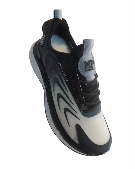 M.P. Premium 232-1224 Mr Erkek Siyah Günlük Spor Ayakkabı - 4