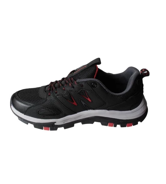 KİNETİX Erkek Siyah Gri Termo Comfort Taban Soğuya Kışa Dayanıklı Outdoor Ayakkabı - 3