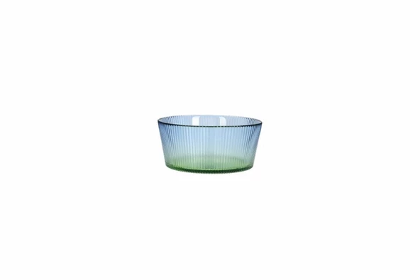 Porland Tirius Mavi-Yeşil Kase 13 cm 2li 04FIA002615 - 2
