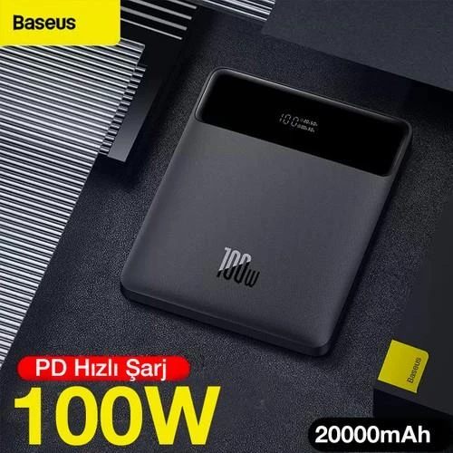 Baseus Blade Power 20000 mAh 100 W Dijital Ekranlı Powerbank Teşhir - 2