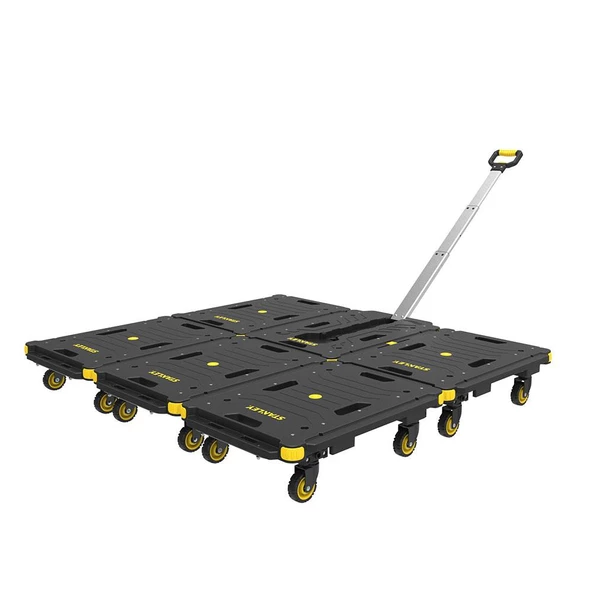 Stanley Pc532 137Kg 62X45cm Dört Tekerli Çekme Kollu Yük Ve Paket Taşıma Arabası - 7