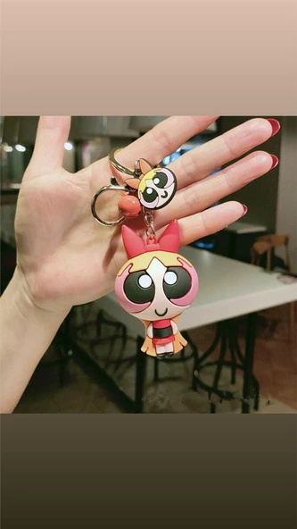 Powerpuff Girls Anahtarlık Ve Çanta Aksesuarı - Resim 2