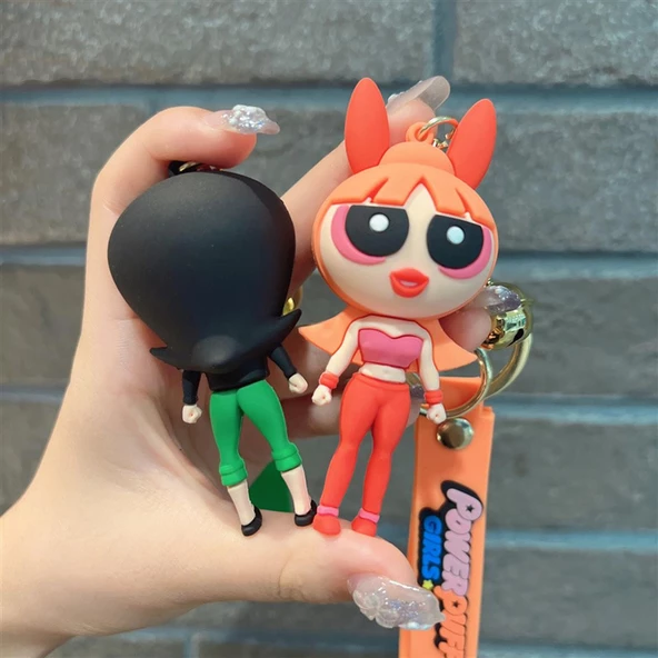 Powerpuff Girls Anahtarlık Ve Çanta Aksesuarı - 6