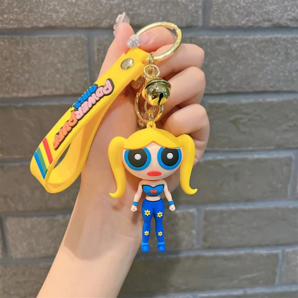 Powerpuff Girls Anahtarlık Ve Çanta Aksesuarı