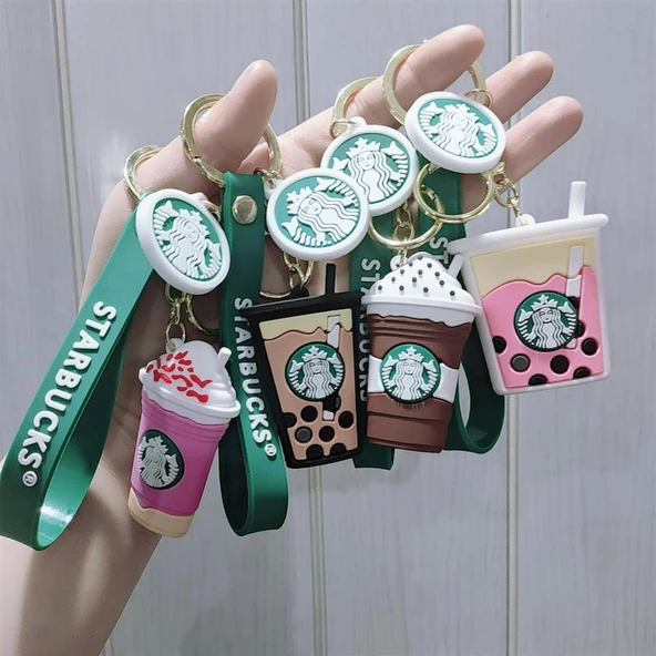 Starbucks Kahve Bardağı Anahtarlık Ve Çanta Aksesuarı - 4