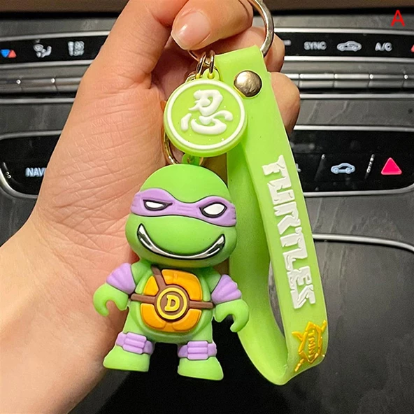Ninja Kaplumbağalar  Anahtarlık Ve Çanta Aksesuarı  ürün görseli