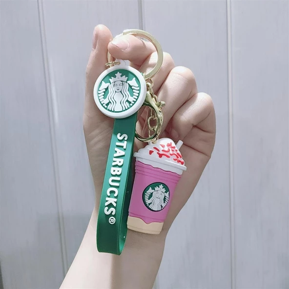 Starbucks Kahve Bardağı Anahtarlık Ve Çanta Aksesuarı - 3