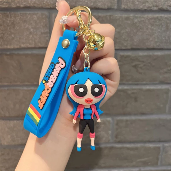 Powerpuff Girls Anahtarlık Ve Çanta Aksesuarı - 3
