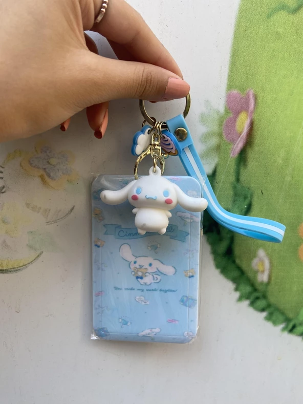 Cinnamoroll 3d Silikon  Anahtarlık Karltık Çanta Süsü ürün görseli