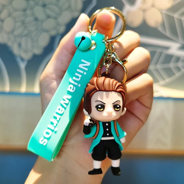 Anime  Silikon Anahtarlık Çanta Süsü - Resim 3