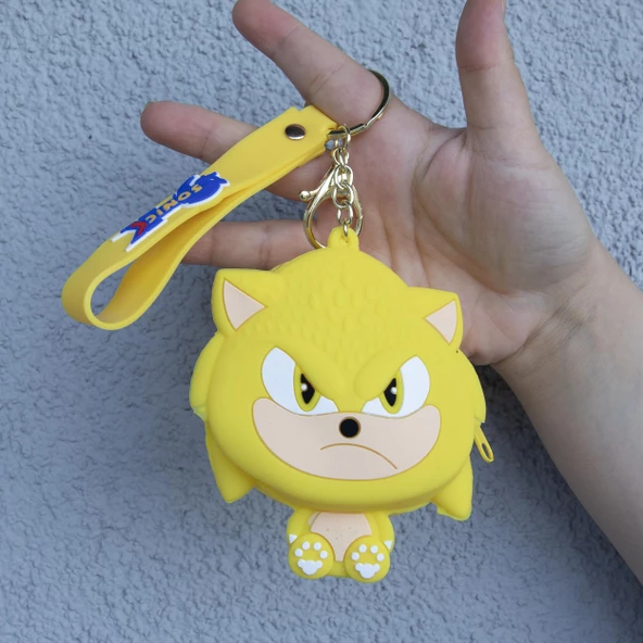 Sonic  Bozuk Para Cüzdanı Anahtarlık - 7