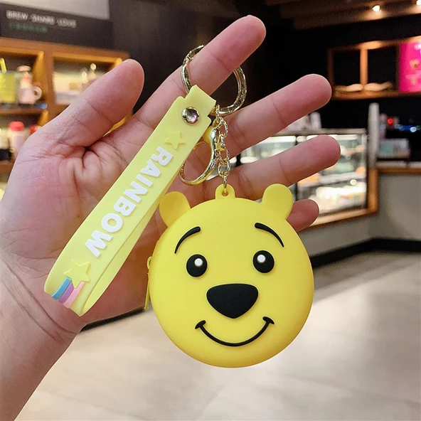Winnie The Pooh Bozuk Para Cüzdanı Anahtarlık - 2