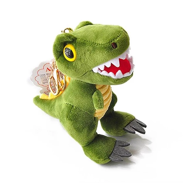 Dinazor Anahtarlık Çanta Süsü Peluş Dinozor Anahtarlık 1 ADET - 5