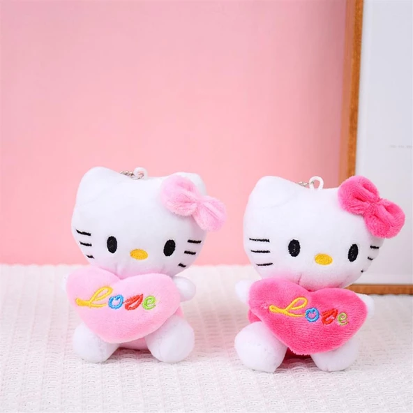 Helllo Kitty Peluş Anahtarlık - 4