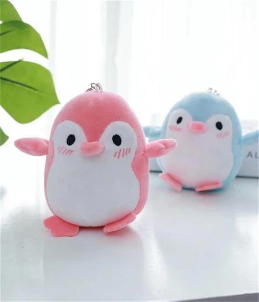 Penguen Anahtarlık Çanta Süsü Peluş Anahtarlık