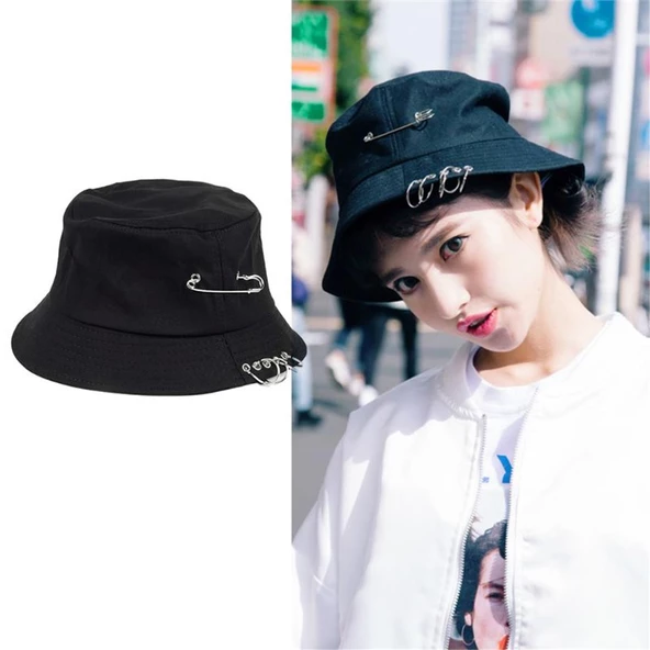 Yeni Unisex Harajuku Punk Pamuk - 2
