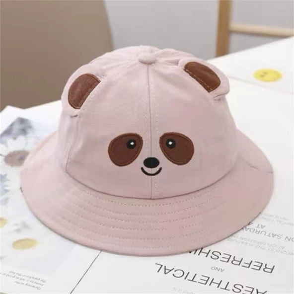Panda Figürlü Balıkçı Şapka Unisex - 2