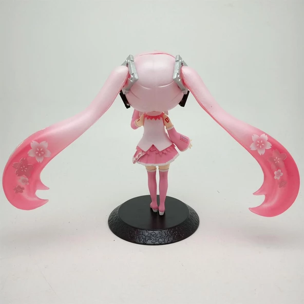 Hatsune Miku Pembe Saç 3d Figür - Resim 2