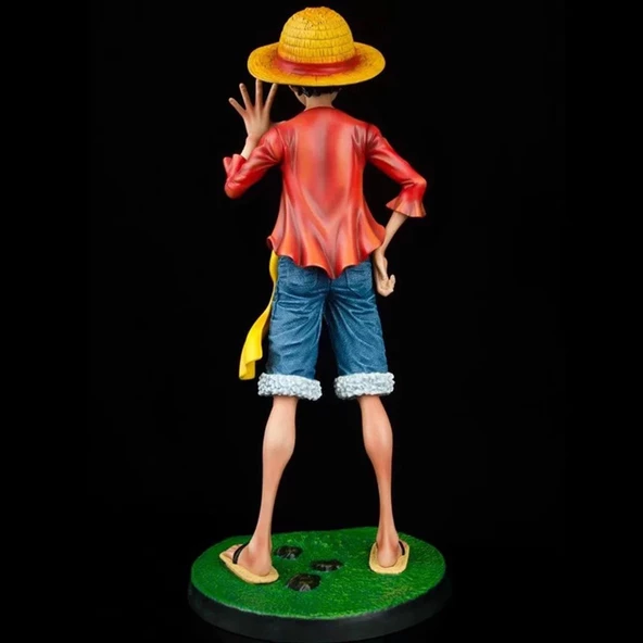 One Piece Monkey D. Luffy Anime Aksiyon Figür 43 cm - Resim 3