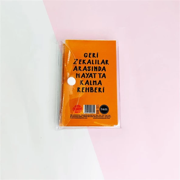 Hayatta Kalma Rehberi Pp Mini Çanta Defter  - 3