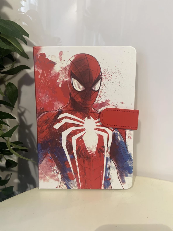 Spiderman Tasarımlı Çzigli Defter - 3