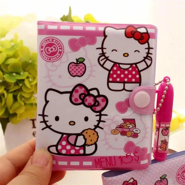 Hello Kitty Mini Defter Kalem Set - 2