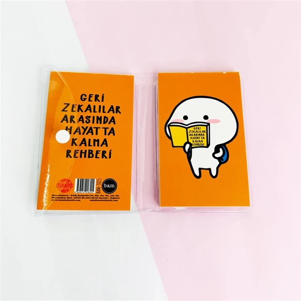 Hayatta Kalma Rehberi Pp Mini Çanta Defter