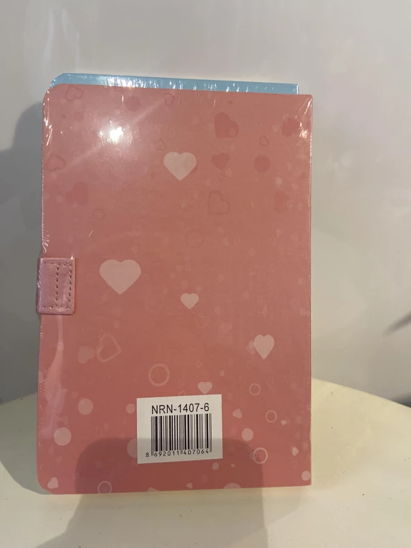 Sevimli Kız Mıknatıslı Defter Çizgili - 2
