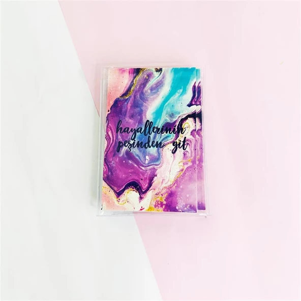 Hayallerinin Peşinden Git Pp Mini Çanta Defter - 2