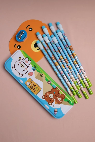 Ayıcıklı Defter Kalem Set - 3