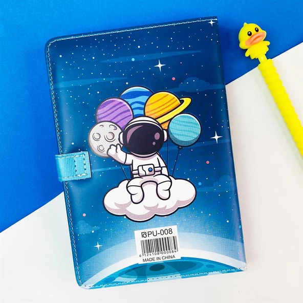 Astronot Tasarımlı Defter - 3