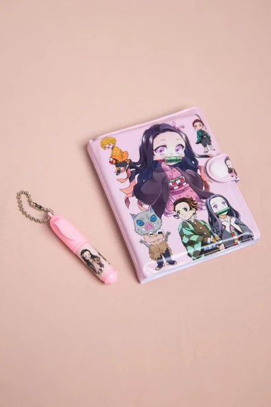 Demon Slayer Mini Defter Kalem Set - 3