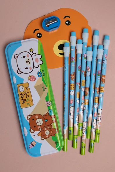 Ayıcıklı Defter Kalem Set - 5