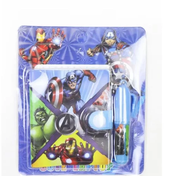 Avengers Karakterleri Mini Defter Kalem Set - 2