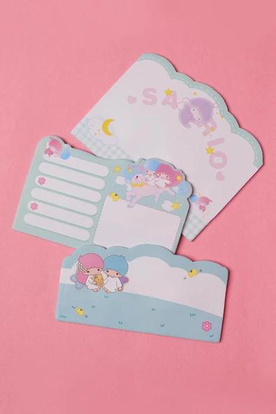 Cinnamoroll  ,Melodi ,Kuromi  Mini Not Defteri - 3