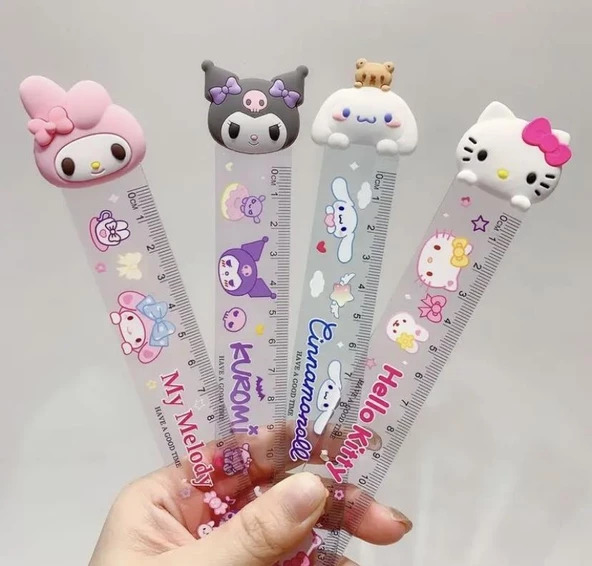 Sevimli Karakterler Hello Kitty  Cetvel 1  Adet - 3
