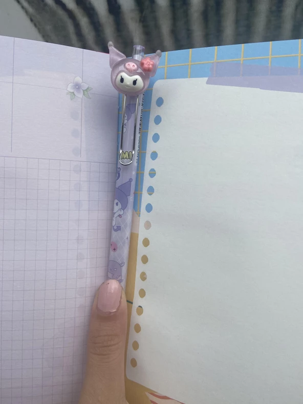 Kuromi Jel Kalem - Resim 3