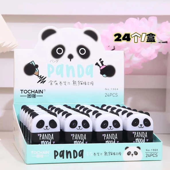 Sevimli Panda Kalemtraş Slgi - 3