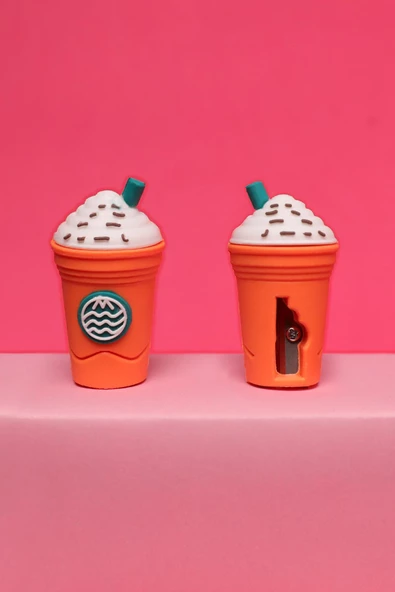 Kahve Bardağı Silgi Kalemtraş - 3