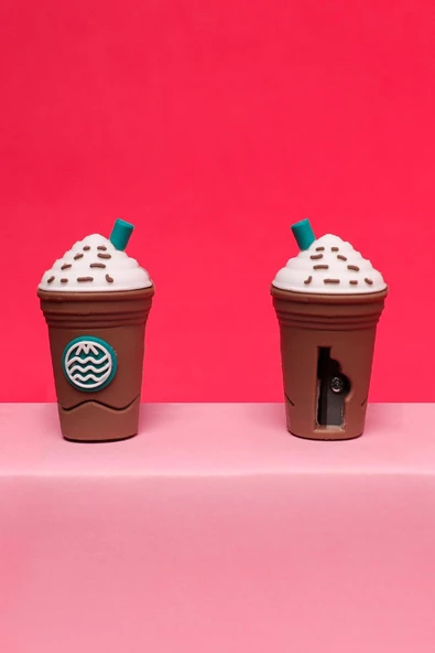 Kahve Bardağı Silgi Kalemtraş - 2