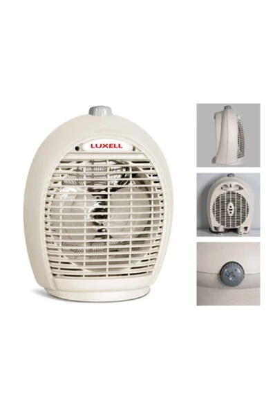 Luxell LX-6331 2000 W Fanlı Isıtıcı Bej