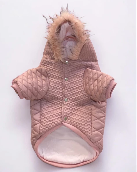 Pink Comfie Köpek Montu, Köpek Ceketi, Köpek Dış Giyim - 8