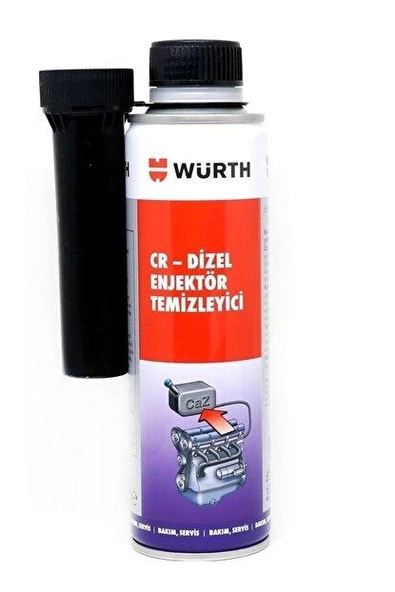 WÜRTH DİZEL YAKIT SİST.VE ENJEKTÖR TEMZ.300 ML