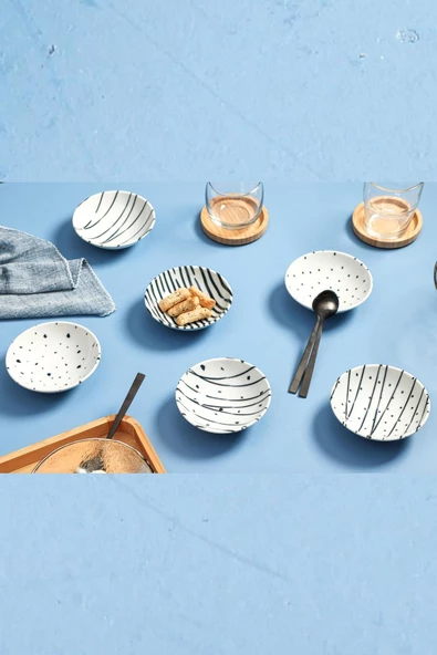 Porland Sidereal 6lı Karma Kase Takımı 11,5cm - 2