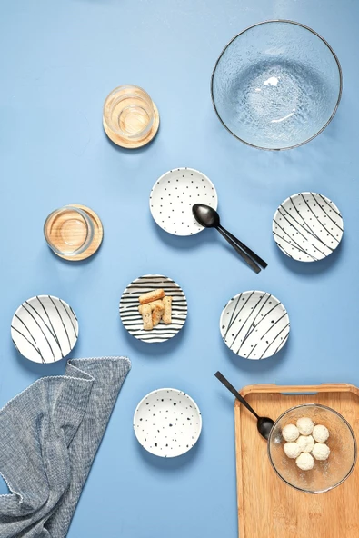 Porland Sidereal 6lı Karma Kase Takımı 11,5cm - 3